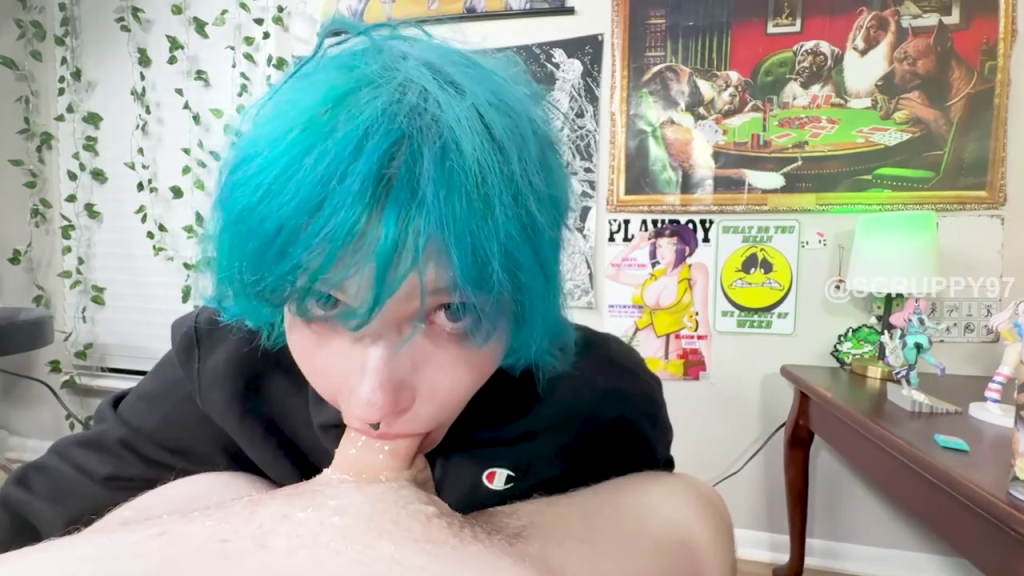 Deep throat blowjob by Scruppy97